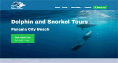 Desktop Screenshot of dolphinandsnorkeltours.com