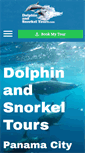 Mobile Screenshot of dolphinandsnorkeltours.com